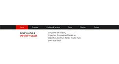 Desktop Screenshot of infinityglass.com.br