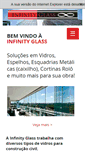 Mobile Screenshot of infinityglass.com.br